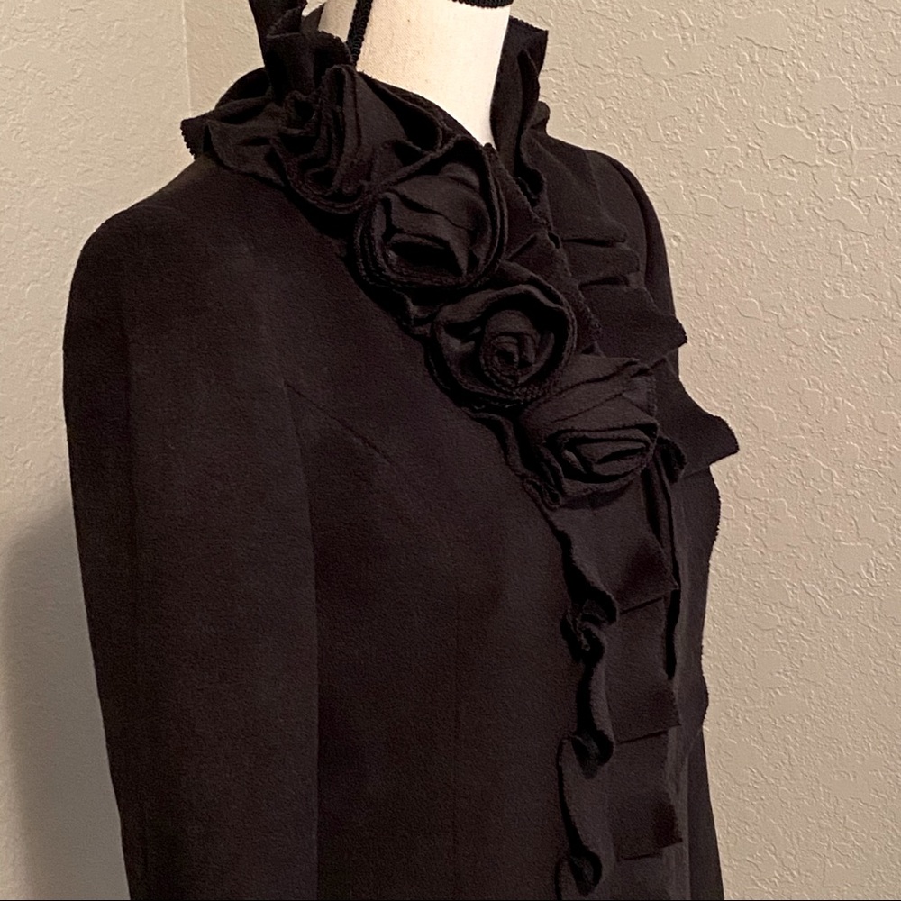 Rosette Detail Coat